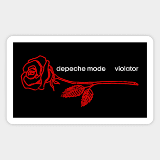 Depeche Mode / Original Minimal Fan Art Design Magnet
